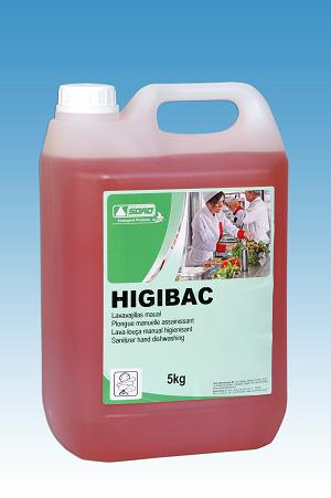 Lavavajillas bactericida higibac g-5
