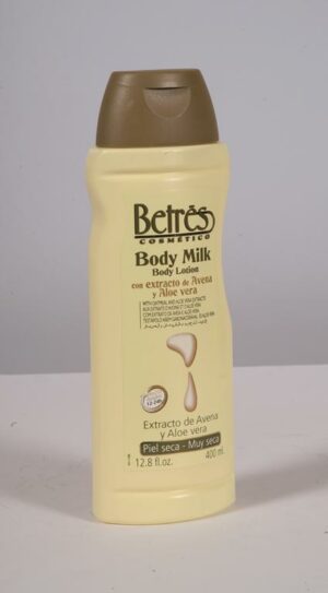 Body milk avena betres 400 ml c/12