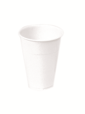 Vaso plástico blanco ah-200 cc reciclado