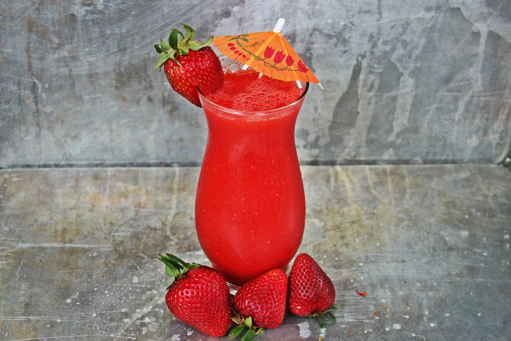 Receta de Daiquiri de Fresa